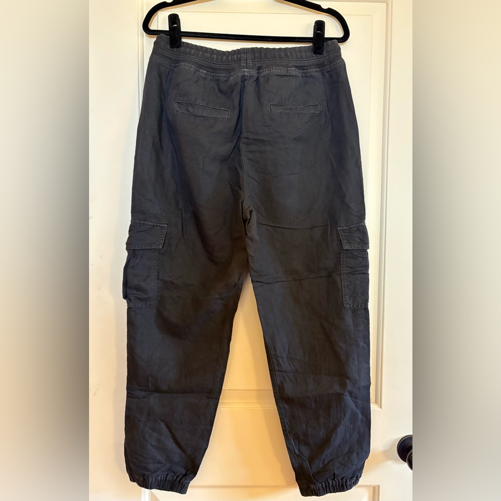 Gap Linen Blend Pull On Cargo Joggers, size M, NWOT - Picture 3 of 5
